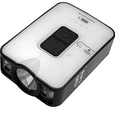 블랙울프 고 광량 모션센서 캡 라이트 헤드 랜턴 BW-D4, 1개, 검정색