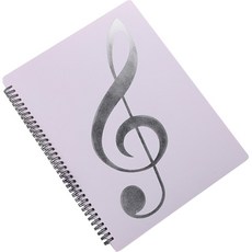 알로데 노트스타일 클리어 악보파일 20매, 1개, TYPE 01