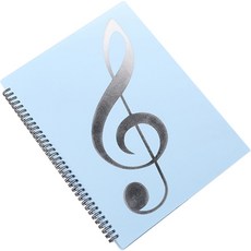 Alode 筆記本式透明樂譜夾 40頁, TYPE 03, 1個