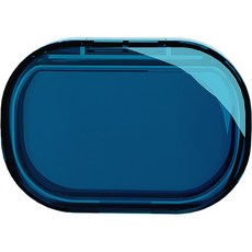 Darnina 迷你假牙收納盒 大號, 1個, 藍色