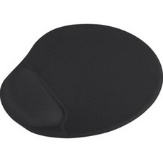 KAPA 高級型凝膠滑鼠墊 KPGMP-11, 黑色, 1個