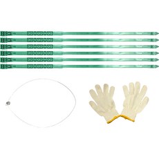 Maybin Just Stand 聚氨酯繫帶雪鏈 6p + 鐵絲 + 手套, 1套