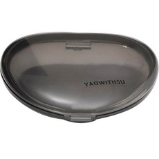 full of fun 基本三角形透明假牙盒, 黑色