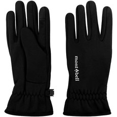 mont-bell 實用冬季手套 ML5BFUGK201 雙手套組, 黑色的