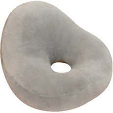甜甜圈式坐墊, 灰色