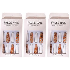 MA 線條彩繪美甲片, 3個, TYPE7