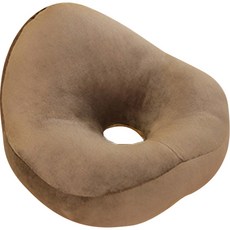 甜甜圈式坐墊, 棕色