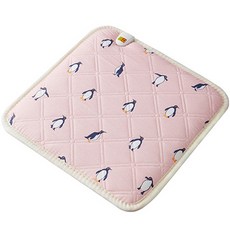 inoq 節能電熱坐墊 GP-10, 企鵝粉色, 單人(45 x 45 cm)