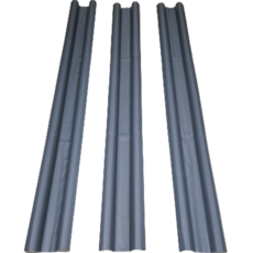 yoromkorom 優質皮革房門門縫擋條 灰色, 3個