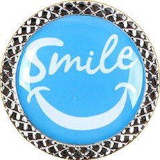 高爾夫球標, Smile Blue H, 1個