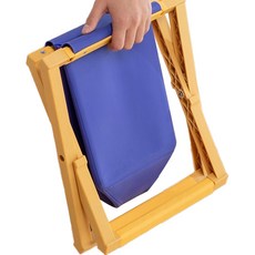 Cham Living 露營廁所 折疊式車宿馬桶 24 x 23 x 28 cm, 1個, 黃色