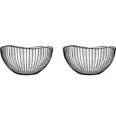 DAEHAN 用於波浪絲多用途鐵筐大號2p, 黑色的