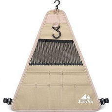 참리빙 인디언행어 행어 삼각백 S, 미색, 1개