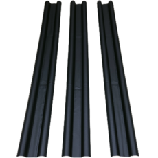 yoromkorom 高級皮革隔音門縫擋條 黑色, 3個