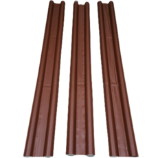 yoromkorom 優質皮革隔音門縫隔熱墊 棕色, 3個