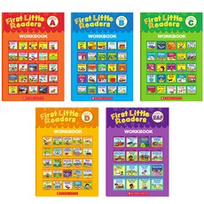 First Little Readers 等級A~E&F 練習冊套組 全5冊, 學樂