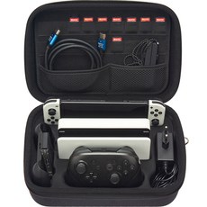 HOHOO 任天堂多合一收納包 旅行包 硬殼包 保護殼, 1個, 單一商品