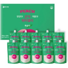 맑은내일 곤약 워터젤리 복숭아, 1박스, 1.3kg