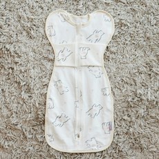 Baby Story 嬰幼兒用Swaddle Line, 01 熊熊愛心 象牙白