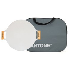 Pantone感應/陶瓷塗層圓形烤盤冰灰色+專屬收納袋套裝, 33厘米, 1組