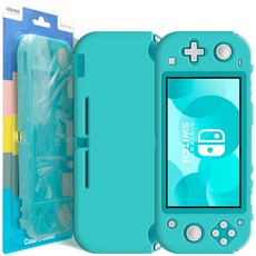 HOHOO Nintendo Switch Lite 全覆蓋保護殼 藍綠色, 1個, 單一商品