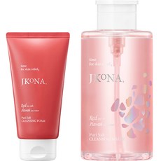 JKONA Puri Salt卸妝水 500ml+洗面乳 250ml組 2種, 1套