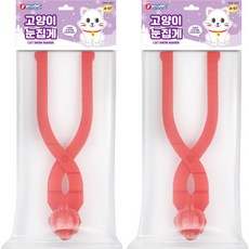 바니랜드 고양이 눈집게 A-07 2p, 2개