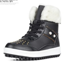 Lux Golf Next Q 女款 Coco 無釘皮革防寒高爾夫球鞋 NQ165