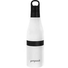 prepara 아이스 비어 쿨러 텀블러, 화이트, 600ml