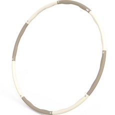 EGOJIN 呼啦圈可拆卸, 1200克, 米色棕色