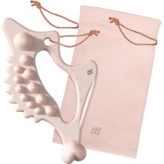 ROYCHE Onbody自我護理白土陶瓷刮痧板 + 專用收納袋, 嬰兒粉, 1個