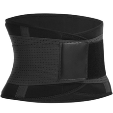 건강별밭 여성용 허리 보호 복대 지지대 밴드 블랙, 1개