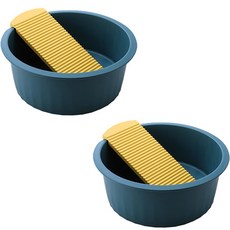 Block Mart洗臉洗衣盆 大型, 2個, 藍色