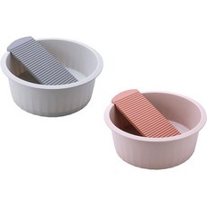 Block Mart洗臉洗衣盆 大型, 2個, 隨機出貨