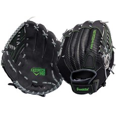 Franklin FASTPITCH PRO 右投用手套 22437, 綠色 + 黑色