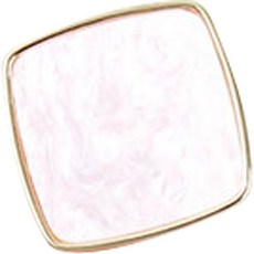 다윗트 네일아트 크리스탈 링 팔레트 사각형, 7번 핑크, 1개