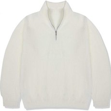 J 半拉鍊寬鬆針織衫 REU_2002