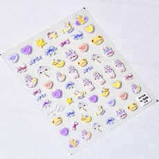Good Esther 美甲貼 to829, 混合色, 1個