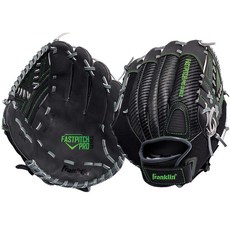 Franklin FASTPITCH PRO 右投用手套 22439, 綠色 + 黑色