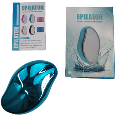 圓拳女性用手動除毛刀 藍色, 1入, 1個