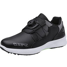 Rion情侶皮革錶盤運動高爾夫球鞋 HY448