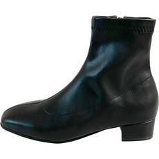 문힐 스퀘어토 절개 스판 앵클부츠 3cm