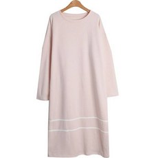 린다샵 크리스 투라인 기모 무지 데일리 롱 원피스 cpops8375k2b