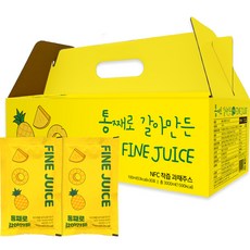 整顆鮮榨鳳梨汁 一般袋裝, 100ml, 30個