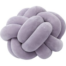 알로데 두줄 매듭 볼 자이언트 얀 쿠션, 07 딥퍼플