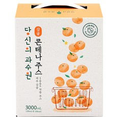 DangsinuiGwasuwon 柑橘容器果汁, 3000毫升, 1個