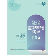 2023 김태윤 응급처치학개론 단권화 얌체 1, 마체베트