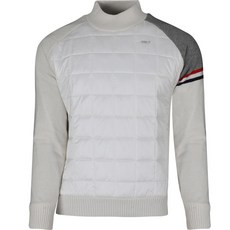 Ferra US 男式柔軟針織防風襯裡部分填充高爾夫襯衫 GRBWT220191