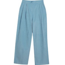 린다샵 여성용 레미카 데일리 버튼 핀턱 코듀로이 와이드 팬츠 cppt11272k2c