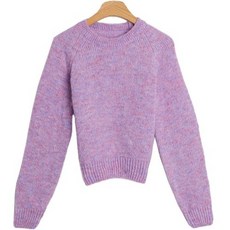 Lindashop 女款 Pyohorin 基本款落肩針織衫 cpnt4224k2c